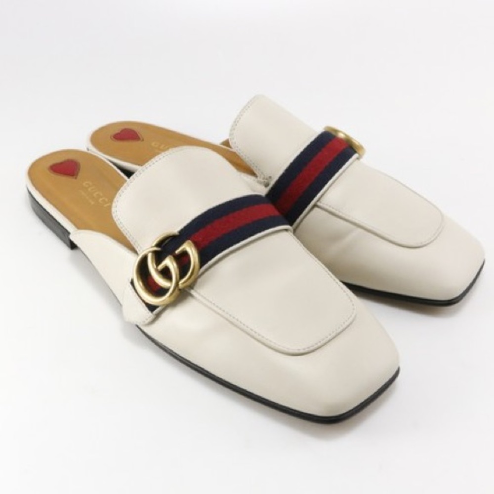Gucci White Peyton Gg Betis Glamour My Brb Loafer